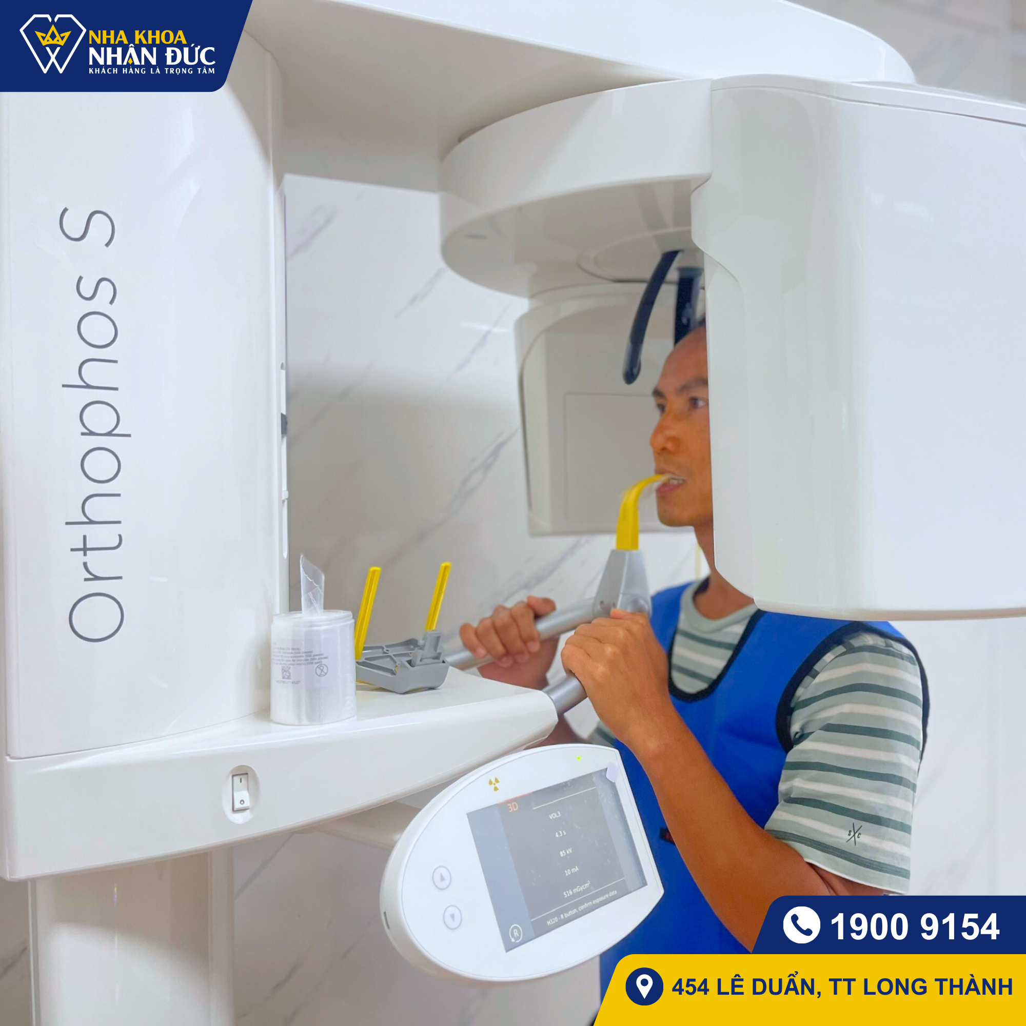 chụp phim CT 3D tại Long Thành